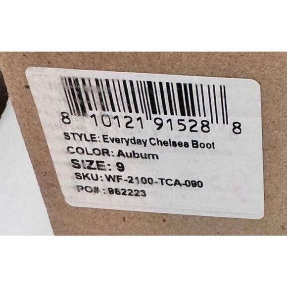 Nisolo Everyday Chelsea Boot Auburn Leather Women’s Size 9 NIB - Picture 11 of 12